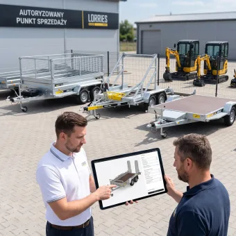 Sprzedaż przyczep Lorries i doradztwo - Koparki-przyczepy.pl